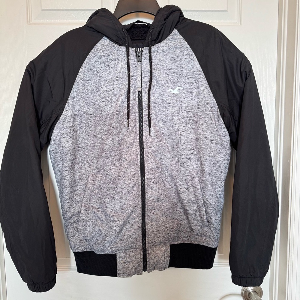 Hollister jaquet California All Weather Men’s Sz M Full Zip Hooded